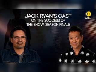 Exclusive: Michael Peña & Louis Ozawa on working with John Krasinski in Jack Ryan