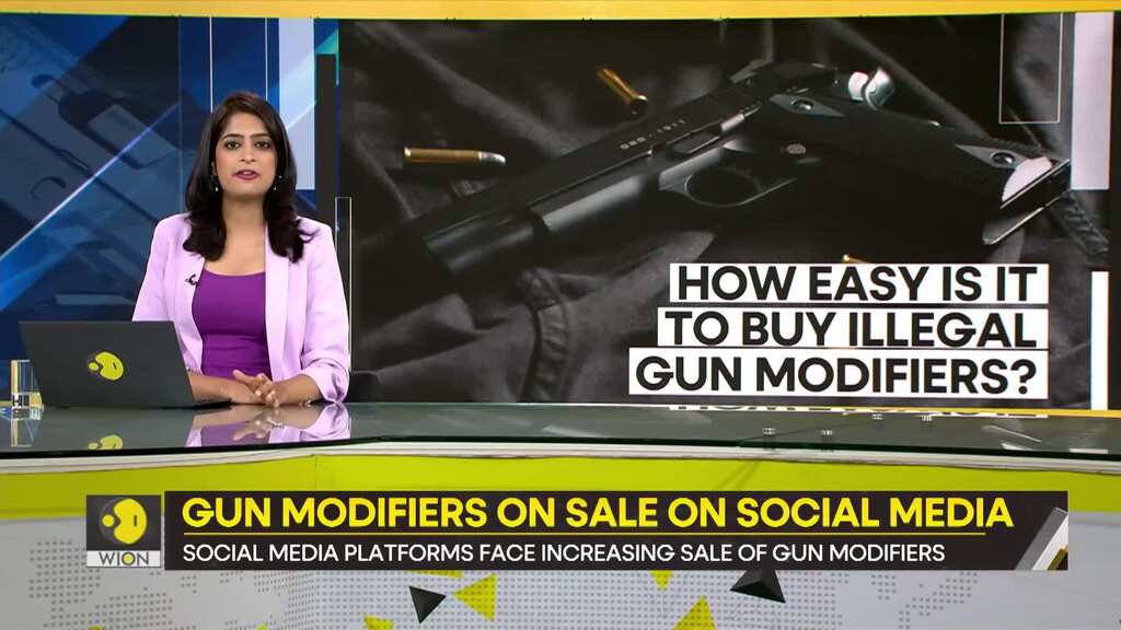 Social media users are advertising and selling illegal gun modifier