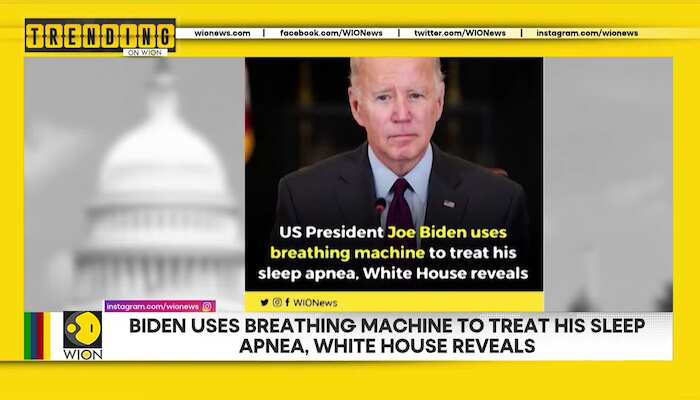 Biden uses breathing machine to treat his sleep apnea, White house reveals | Trending on WION