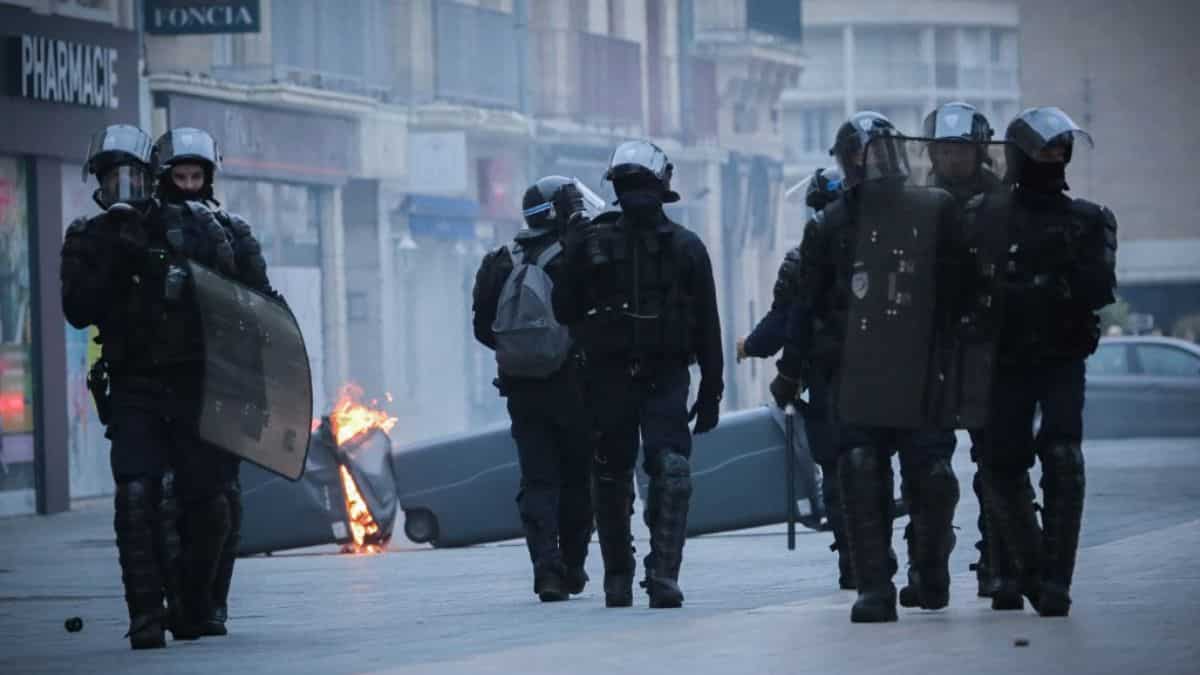 Around 45,000 officers deployed