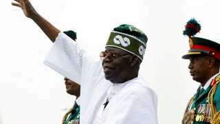 Nigerian president rides in convoy of 100+ cars, draws flak