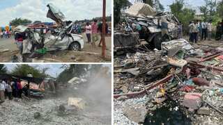 India: At least 10 killed, 26 injured after truck hits four vehicles, rams into hotel in Dhule