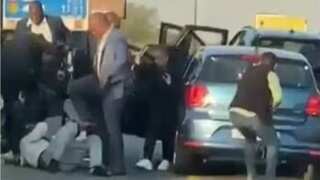 Watch | Deputy president’s security officers caught stomping on man in South Africa, face inquiry