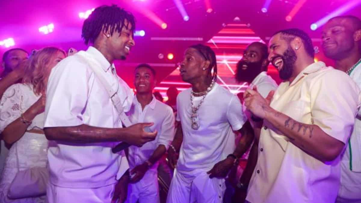 Travis Scott, 21 Savage, Drake