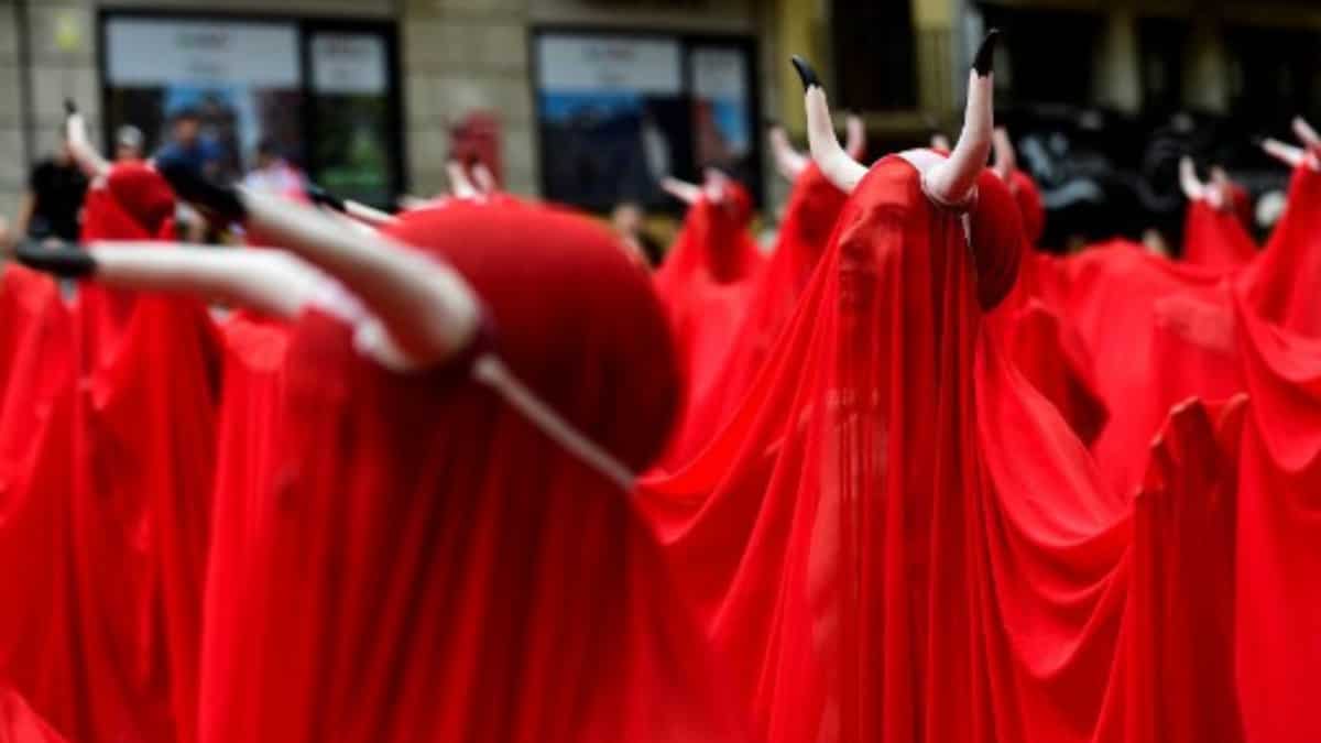 Red costumes