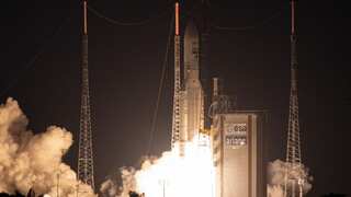 Europe's Ariane-5 rocket blasts off into space one last time
