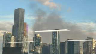 Massive fire engulfs two factories in Melbourne, Australia