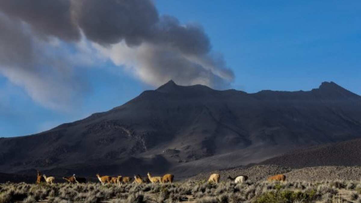Towns affected due to ashfall from Ubinas