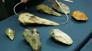 'Ancient giants': Massive 300,000-year-old handaxes unearthed in Kent