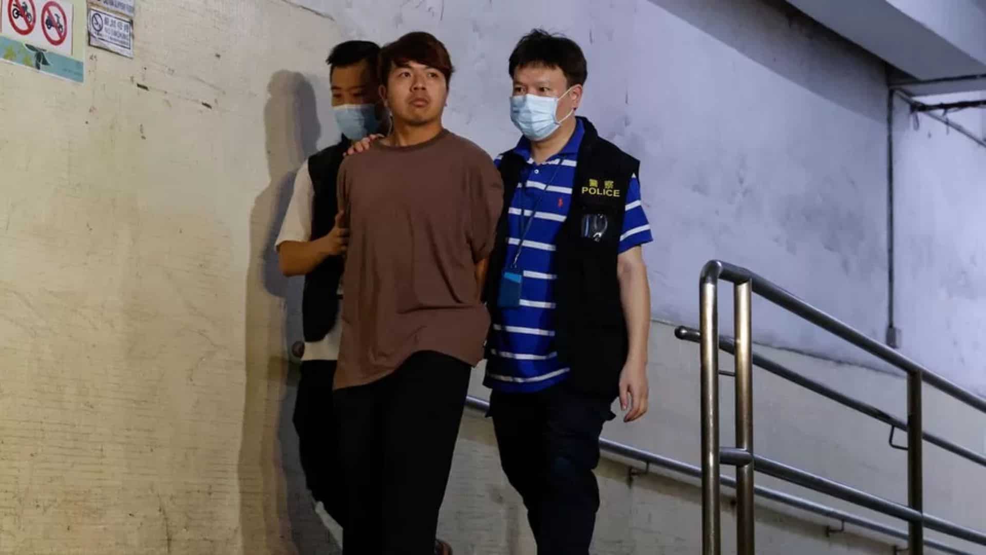 Hong Kong police arrest four men for allegedly aiding overseas activists Hong Kong police arrest four men for allegedly aiding overseas activists