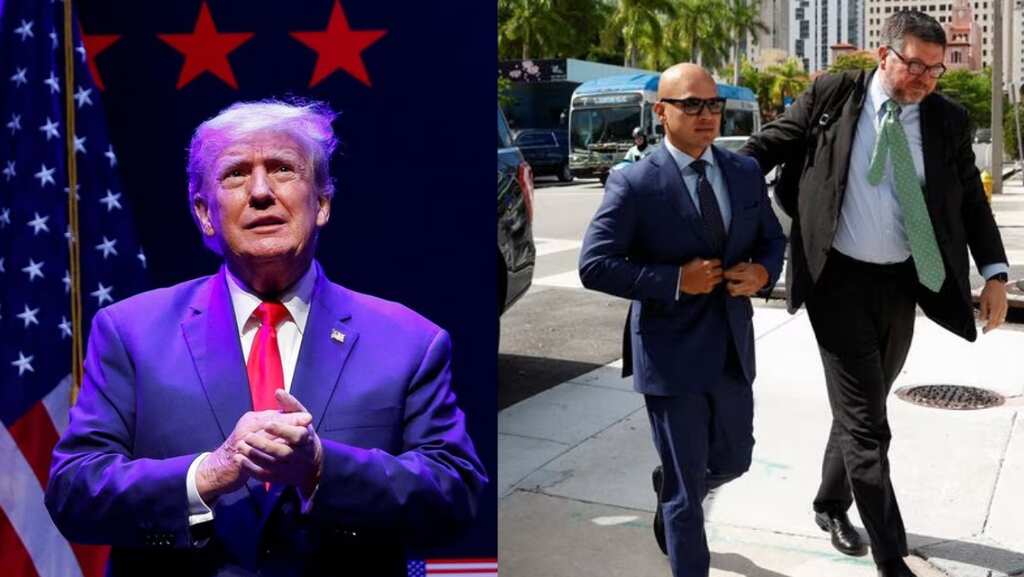 Donald Trump aide Walt Nauta pleads not guilty in Mar-a-Lago documents case