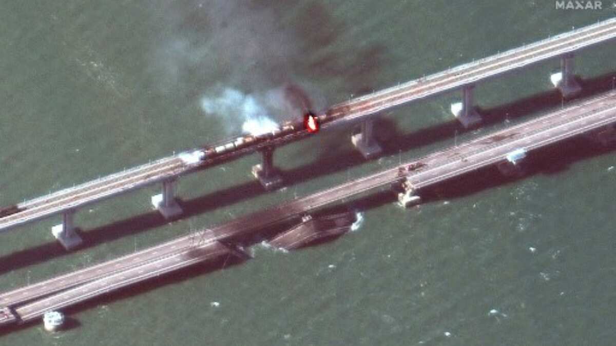 Crimean bridge explosion