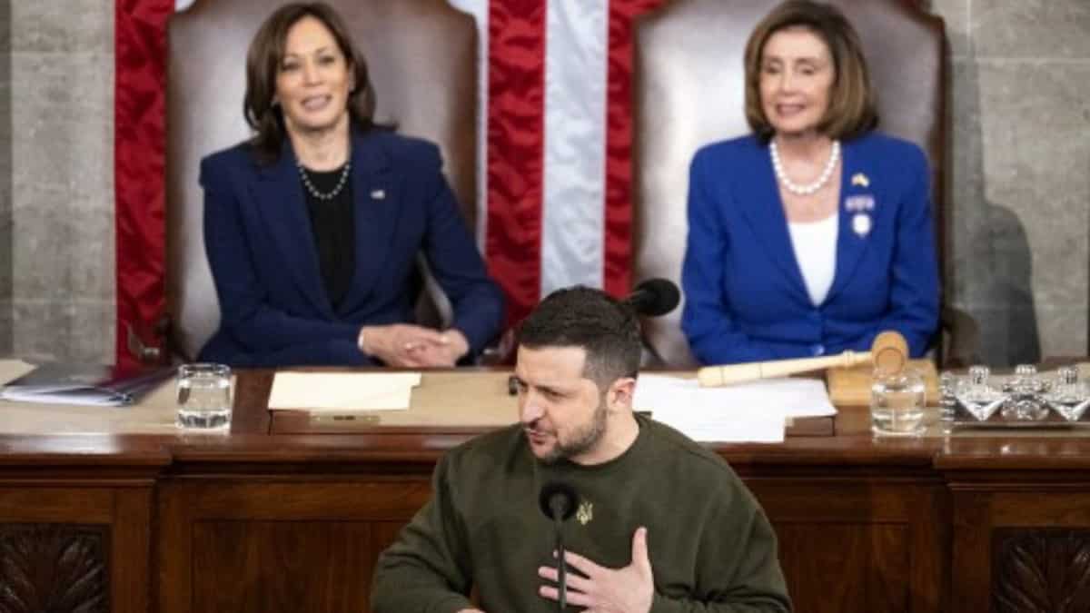 Zelensky addresses US Congress