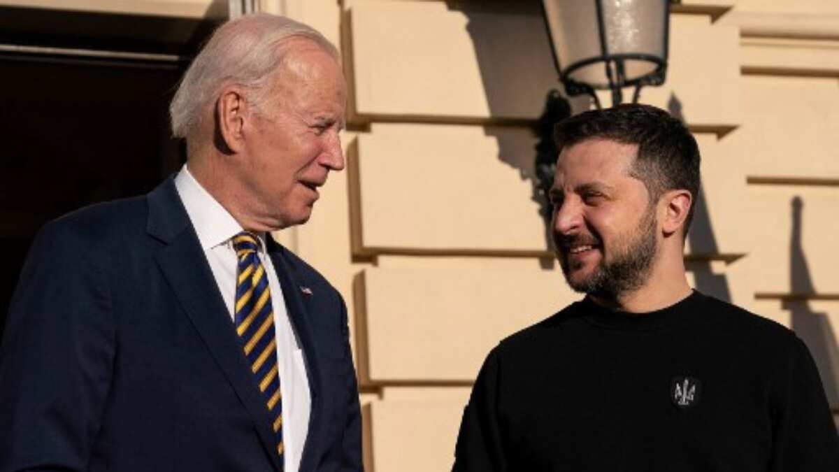Biden visits Ukraine