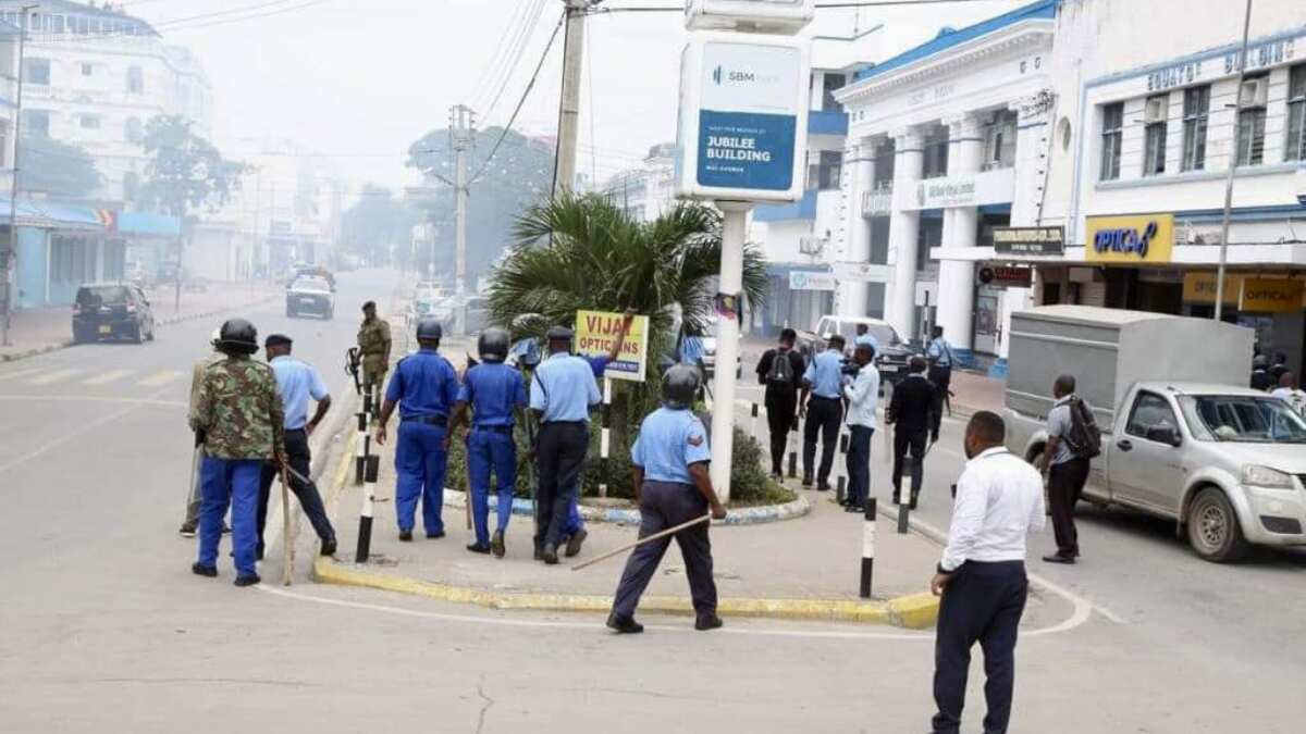Kenyan police fire tear gas to stop opposition protests over tax hikes, dozens arrested Kenyan police fire tear gas to stop opposition protests over tax hikes, dozens arrested