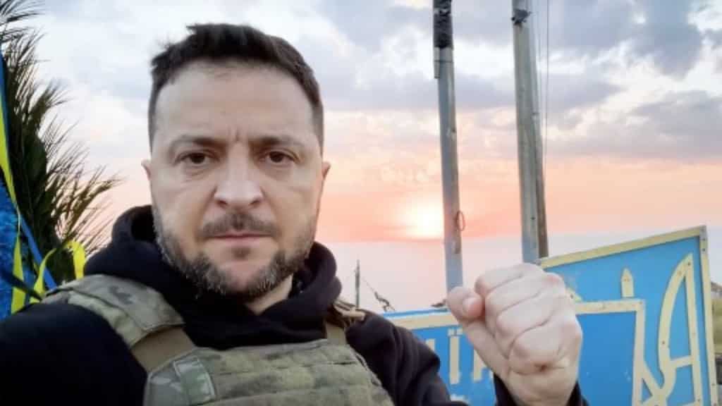 Zelensky visits island symbol of defiance as Russia-Ukraine war marks 500 days