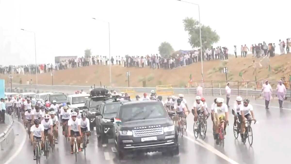 WATCH | Indian PM holds roadshow in Rajasthan accompanied by cycle rally WATCH | Indian PM holds roadshow in Rajasthan accompanied by cycle rally