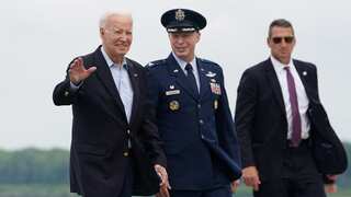 US Prez Biden arrives in UK, to meet PM Sunak, King Charles; will hold talks with Erdogan at NATO summit