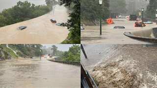 Watch | Flash floods in New York leave streets, cars submerged in water