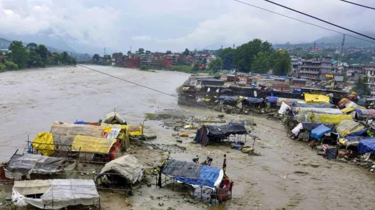 Houses destroyed