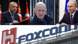 Top 10 world news: Erdogan links Sweden’s NATO bid to Turkey joining EU, Foxconn junks $19.5bn deal, and more