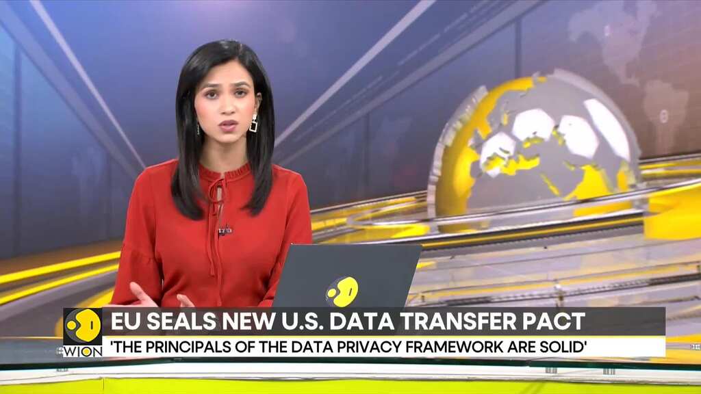 US President Joe Biden welcomes US data transfer pact | World News | WION