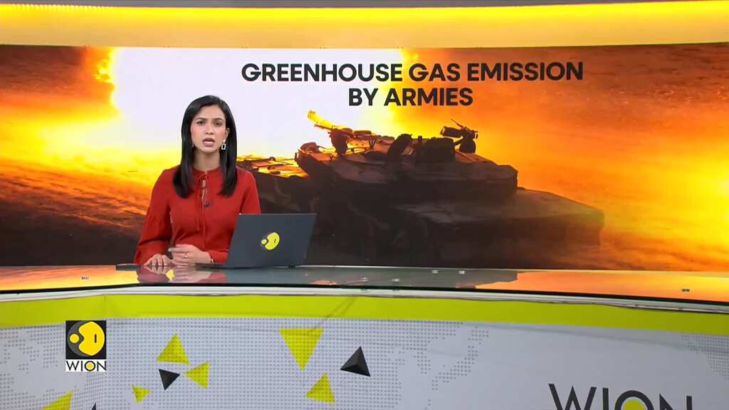 Militaries account for 5.5% of global greenhouse gas emissions | WION Climate Tracker