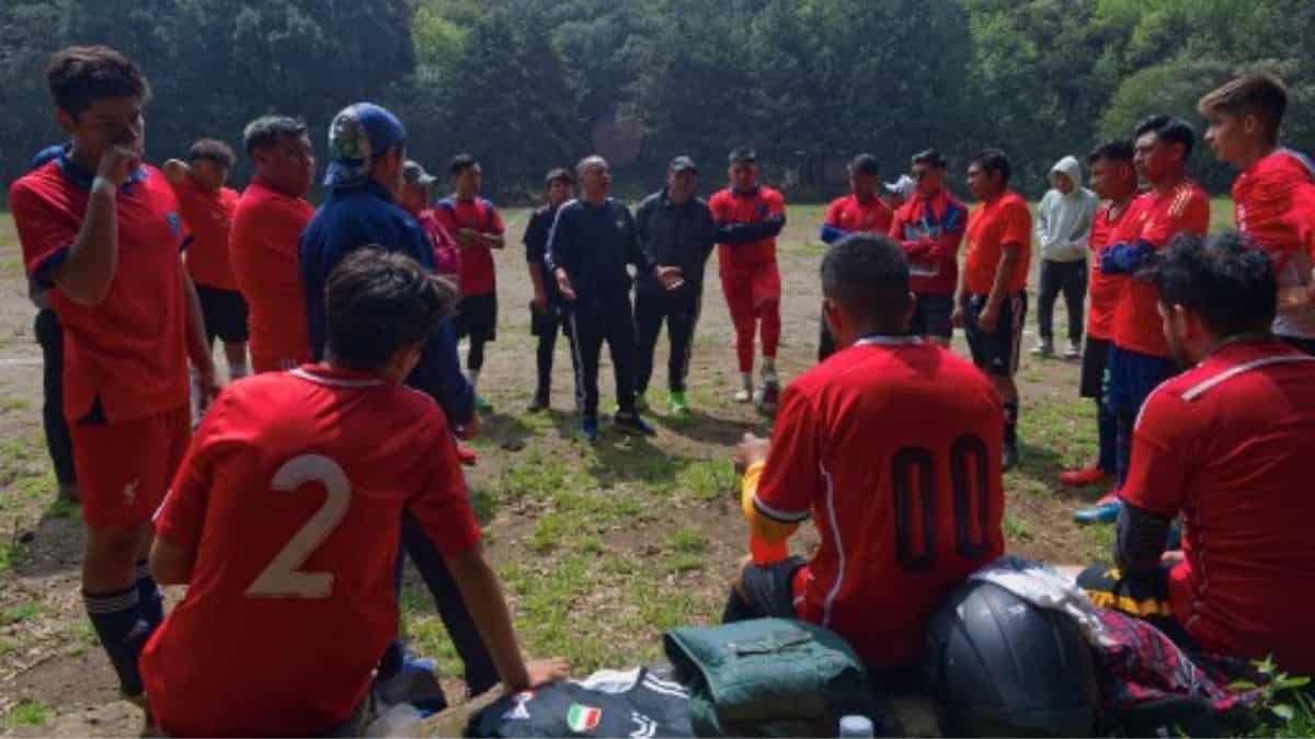 Nice setting to play football