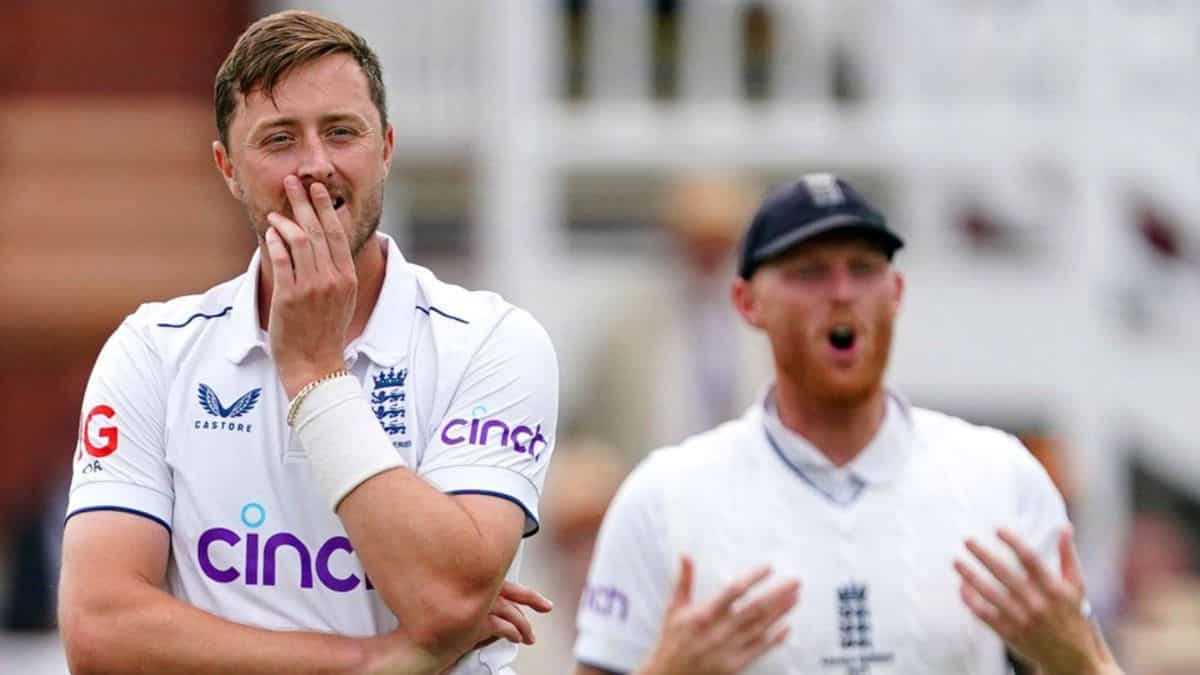 Ashes 2023: Ollie Robinson in squad for Old Trafford clash despite injury; Bairstow to continue with gloves Ashes 2023: Ollie Robinson in squad for Old Trafford clash despite injury; Bairstow to continue with gloves