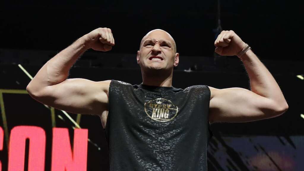 WBC heavyweight champion Tyson Fury to face MMA fighter Francis Ngannou in Saudi Arabia on Oct. 28