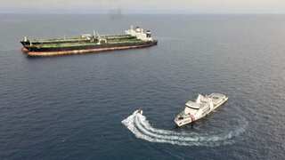 Iranian-flagged tanker seized by Indonesia for suspected illegal oil transfer