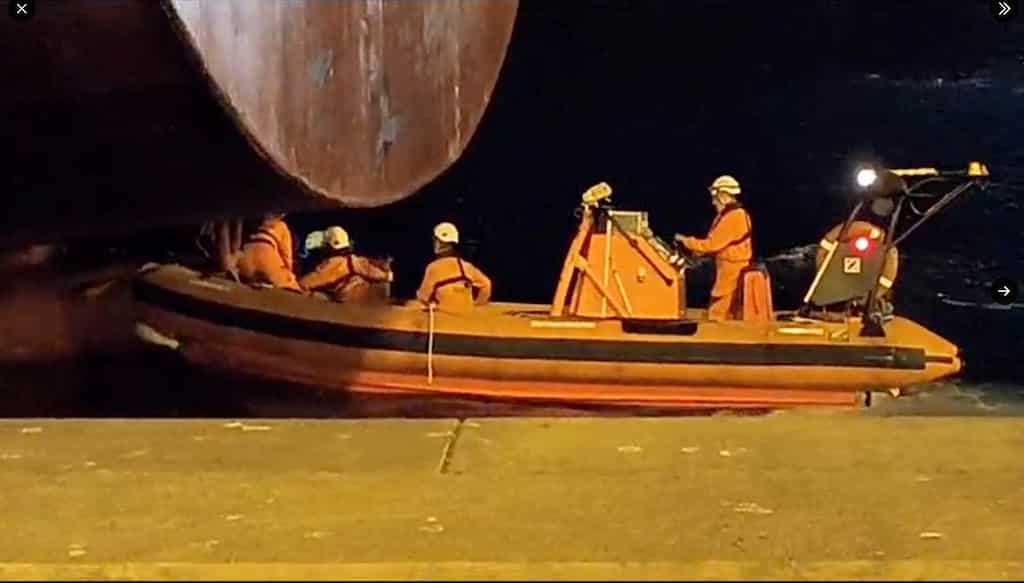 Spain rescues two Nigerian migrants from ship's rudder