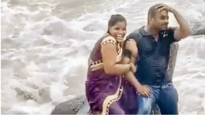 India: Woman swept away by wave at Bandra Bandstand in Mumbai; 'I tried my best to save her,' says spouse