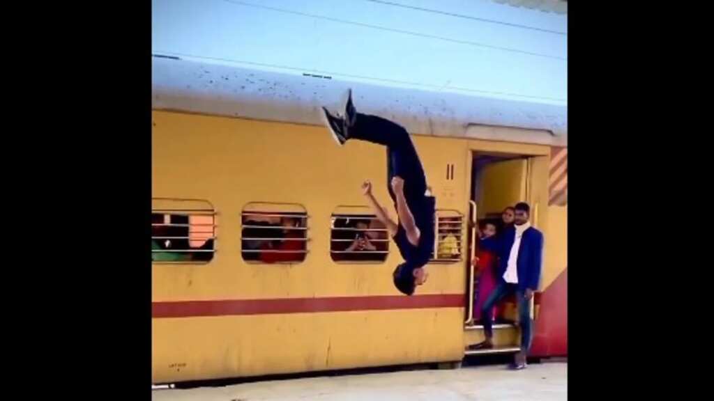 WATCH | Cartwheel controversy: Arrest of acrobatic man on railway platform sparks Twitter debate