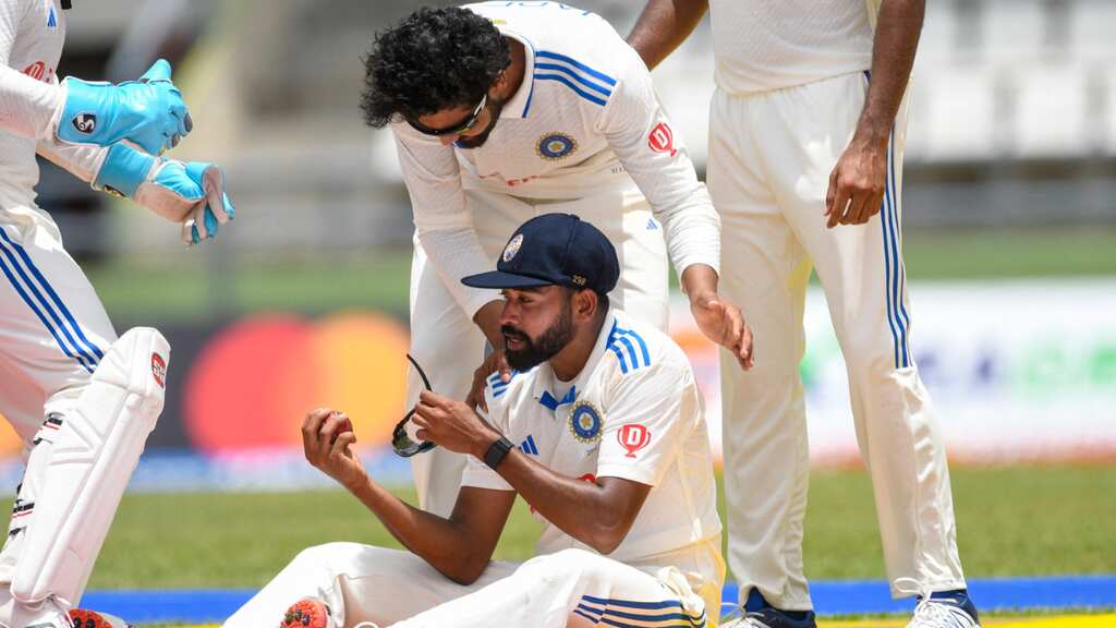 Ind vs WI, 1st Test: Mohammed Siraj takes STUNNING catch to dismiss Jermaine Blackwood on day 1 - WATCH