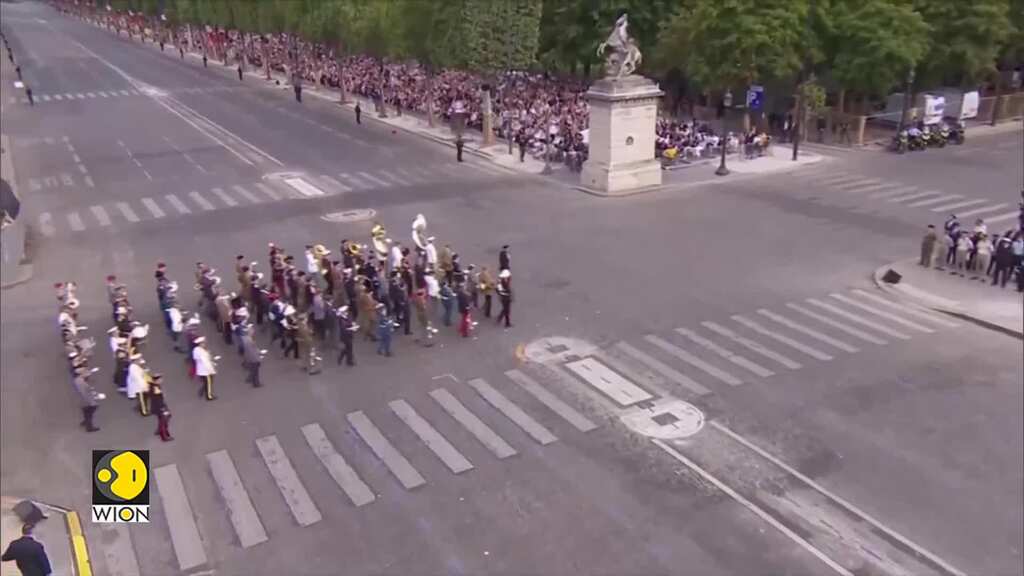 Bastille Day Parade: 3 Indian Air Force Rafale jets on display | World News | WION