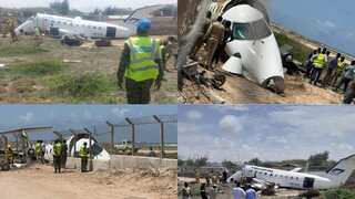 Watch | Miraculous escape of passengers as plane shatters into pieces upon landing