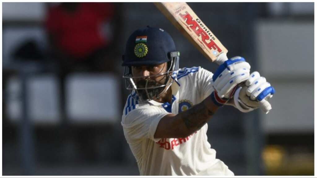 WI vs IND: Virat Kohli surpasses Virender Sehwag to become India's fifth-highest run-scorer in Tests