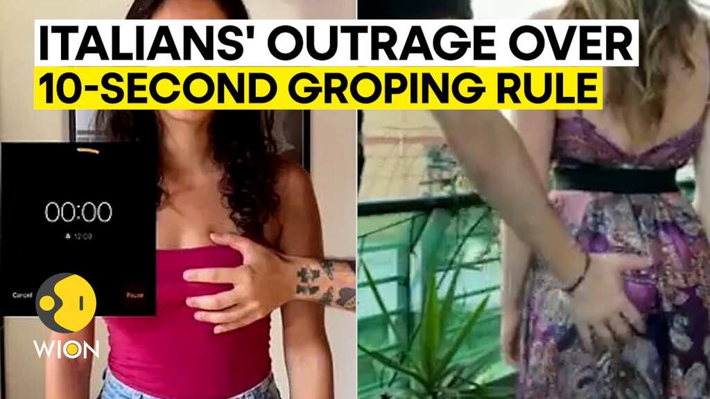 Here's why Italians are sharing unsettling videos over the 10-second groping rule
