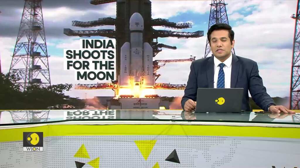 India's Chandrayaan-3 takes off