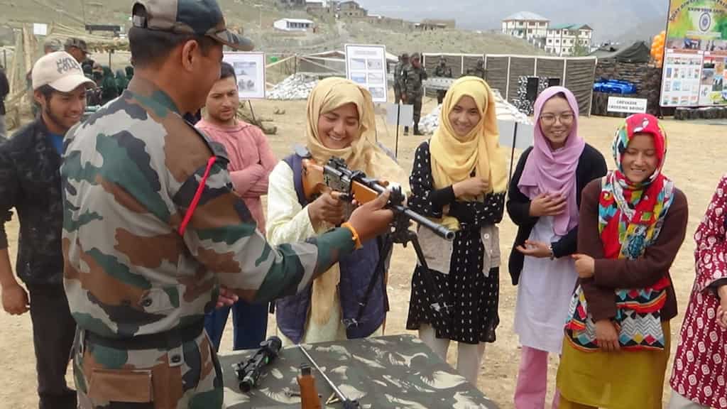 Indian Army organises 'Vijay Diwas' arms exhibition in Kargil