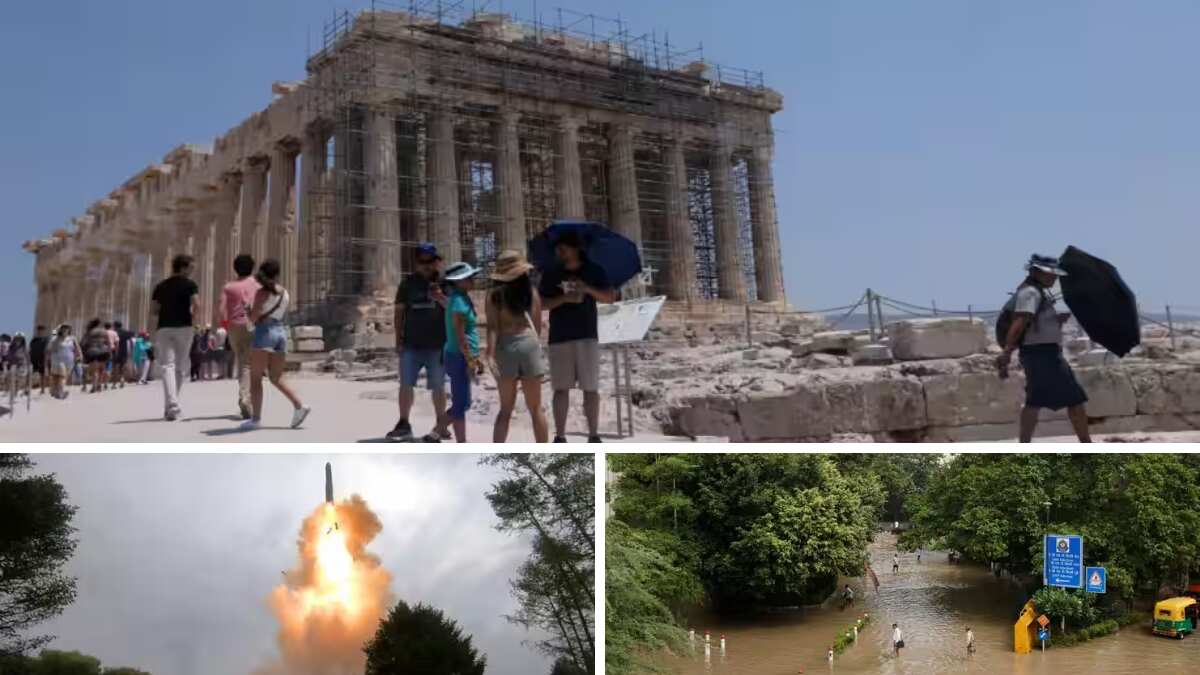 Morning brief: Temperatures dangerously soar in Europe, US; S.Korea, Japan and US hold missile defence drills Morning brief: Temperatures dangerously soar in Europe, US; S.Korea, Japan and US hold missile defence drills