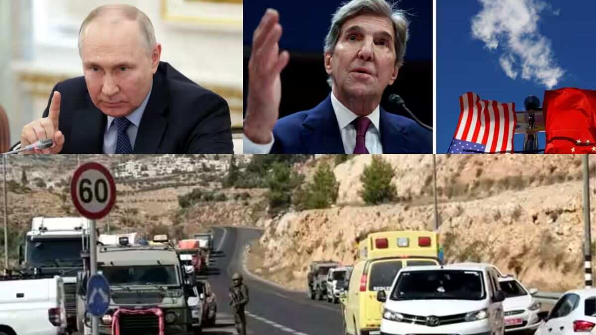 Top 10 world news: Putin threatens use of cluster munitions, US envoy Kerry arrives in Beijing, and more Top 10 world news: Putin threatens use of cluster munitions, US envoy Kerry arrives in Beijing, and more