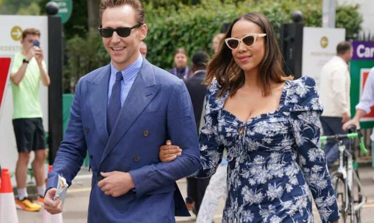 Tom Hiddleston and Zawe Ashton