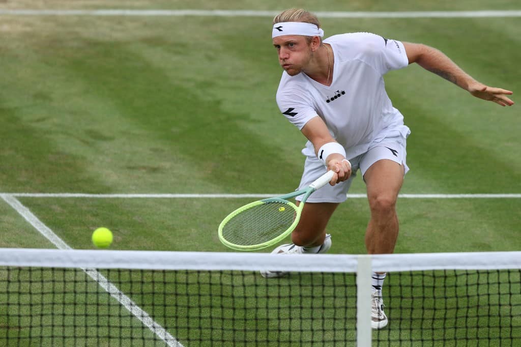 5. Down and out after underarm serve