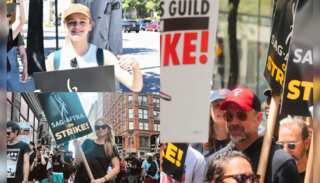 SAG-AFTRA strike: Mark Ruffalo, Joey King and other stars protest on the picket line - see pics