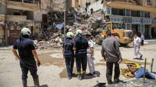 Egypt: At least nine killed after five-storey apartment building collapses in Cairo