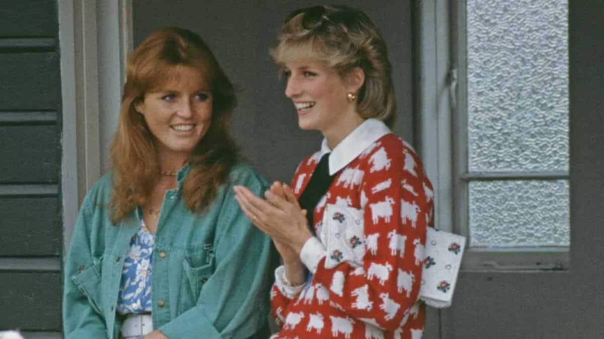 Princess Diana's iconic black sheep sweater is up for auction; expected to fetch at least $50,000