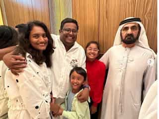 'Very friendly': Indian family hails Dubai ruler after chance meeting in elevator