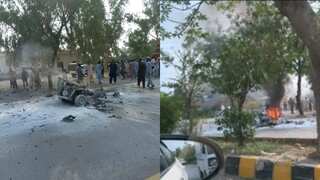 Suicide attack targetting security forces 'martyrs' 1, injures 7 in Peshawar